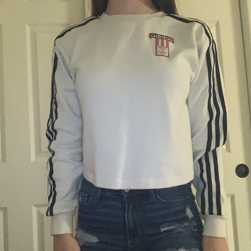 adidas crop top